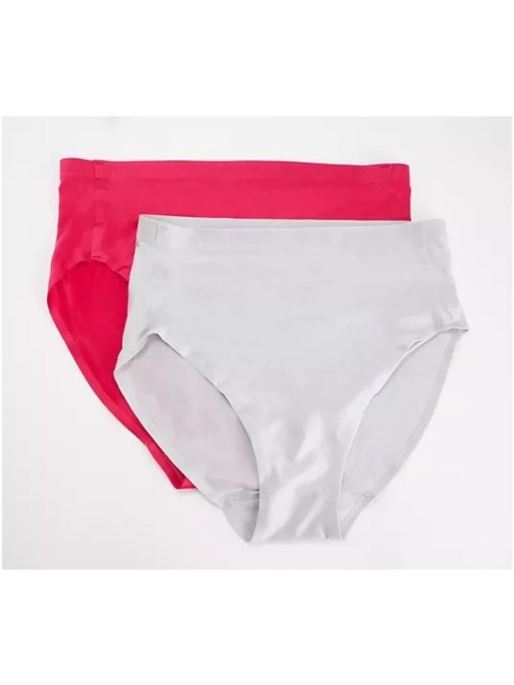 A647758 Breezies Invisible Comfort Hi-Cut Panty Large Magenta 3 - Pack 1X
